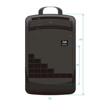 Fishing Guide Backpack Black