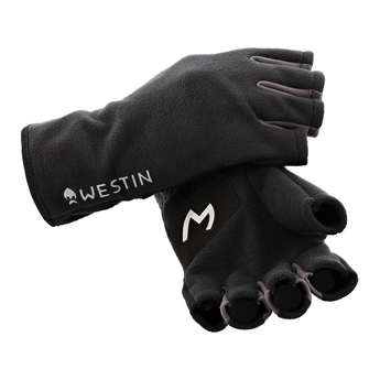 Westin HLF FLEECE GLOVES CARBON BLACK