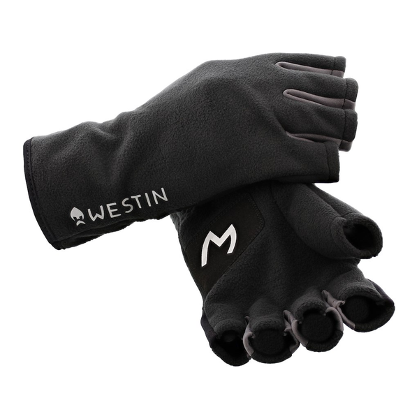Westin HLF FLEECE GLOVES CARBON BLACK