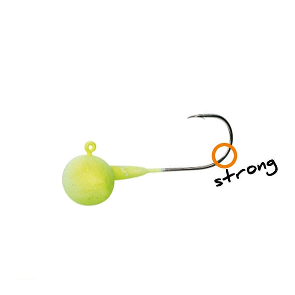 Spro Football Jighead Gripper - Jig 22 - Yellow/White