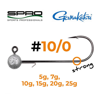 #10/0 - SPRO Jighead HD  - Jig 90 - Special