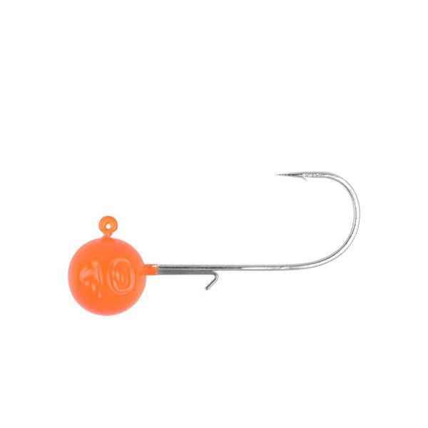 Spro Round Jighead 22 Fluo Orange