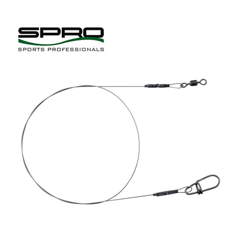 SPRO Matt Black Leader 1x1 Titanvorfach
